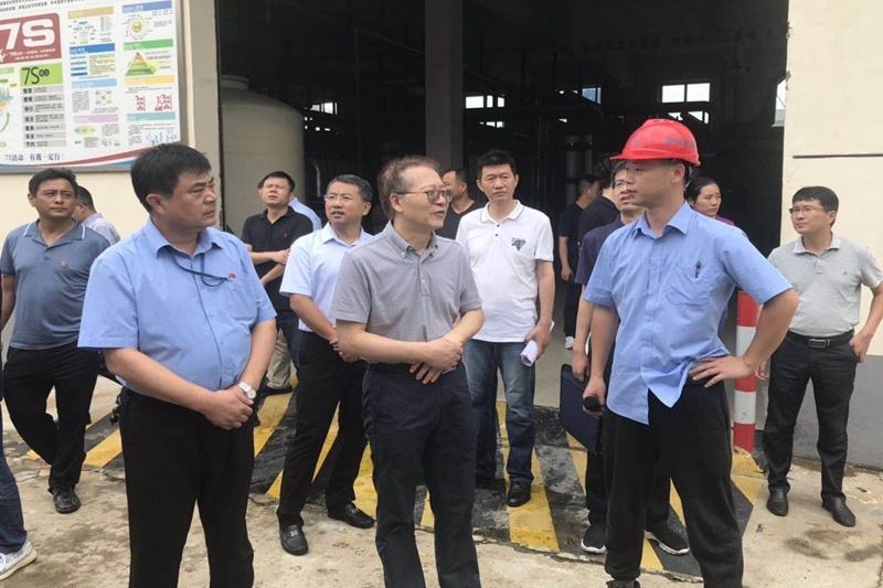 2020年8月5日，時(shí)任國家水利部全國節(jié)約用水辦公室副主任熊中才蒞臨景興紙業(yè)調(diào)研企業(yè)用水節(jié)水工作